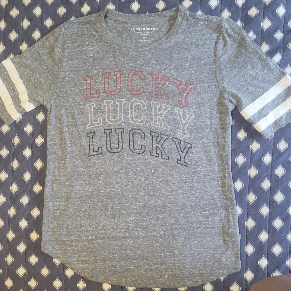 Womens medium Lucky Brand short sleeve shirt